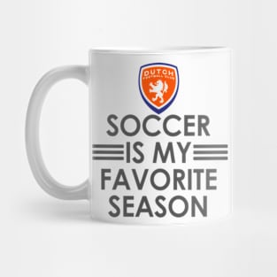 Soccer in my favorite season Mug